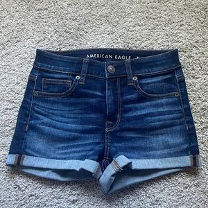 American eagle jean shorts